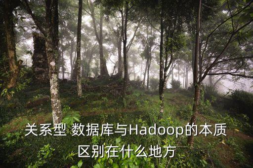 hadoop是數(shù)據(jù)庫嘛,Hadoop和MPP數(shù)據(jù)庫的差異