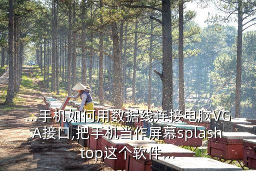 數(shù)據(jù)線 手機當顯示器,手機怎么當電腦顯示器?一文看懂