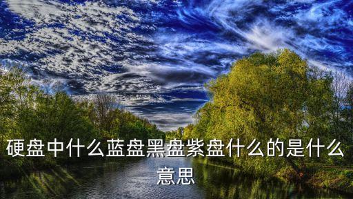 紫盤，硬盤為何分顏色 稱為紅盤 藍(lán)盤 綠盤 紫盤以西部數(shù)據(jù)為例 使用都有