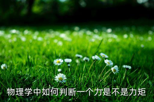 力矩的定義,什么是力矩?力矩是什么意思?