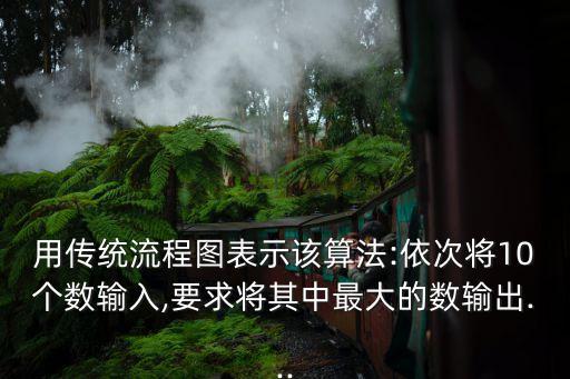 ns流程圖,程序流程圖涵蓋多個常見表示方式