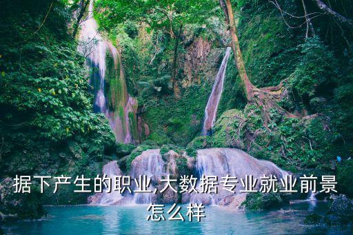 大數(shù)據(jù)下產(chǎn)生的職業(yè),大數(shù)據(jù)專業(yè)就業(yè)前景怎么樣?
