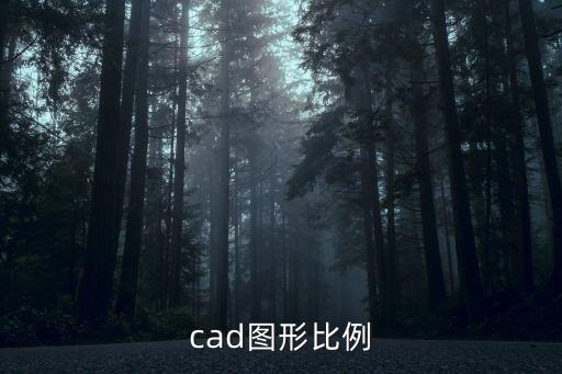 cad圖形比例