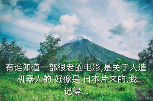 人工智能機(jī)器人日本