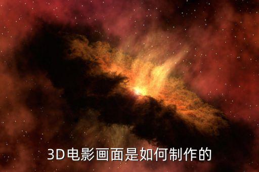 3d電影制作，揭秘3D電影是怎么制作的