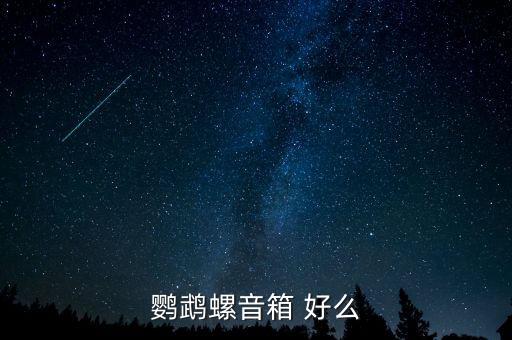 鸚鵡螺音箱 好么