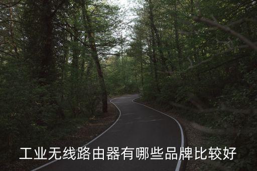 工業(yè)無線路由器有哪些品牌比較好
