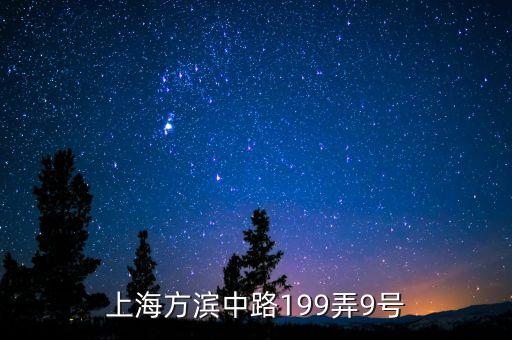 上海方濱中路199弄9號(hào)