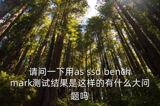 asssdbenchmark，AS SSD Benchmark 能用機(jī)械硬盤打開嗎