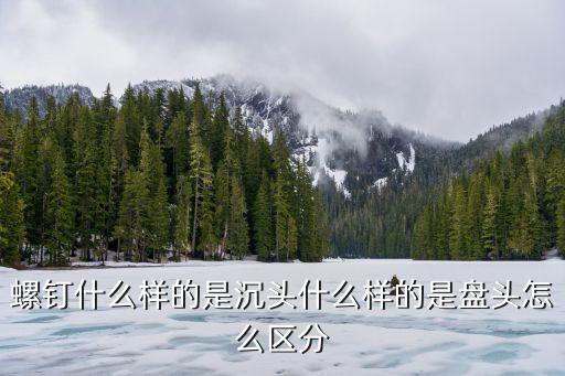 沉頭，螺釘什么樣的是沉頭什么樣的是盤頭怎么區(qū)分
