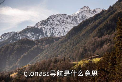 glonass，蘋果gps支持glonass是什么意思