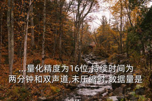 音頻數(shù)據(jù)計(jì)算,一分鐘數(shù)字聲音的大小怎么計(jì)算?
