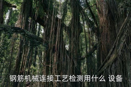  鋼筋機(jī)械連接工藝檢測(cè)用什么 設(shè)備