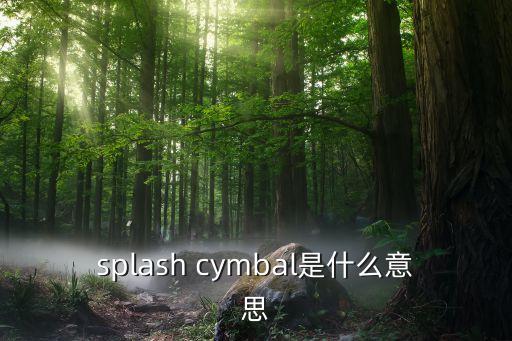 cymbal，Roll Ride Cymbal是什么意思