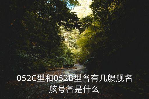 052C型和052B型各有幾艘艦名舷號(hào)各是什么