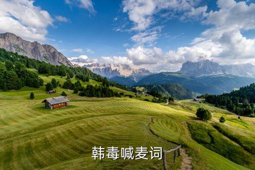 韓毒喊麥詞