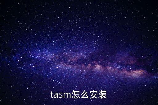 TASM，tasm怎么安裝