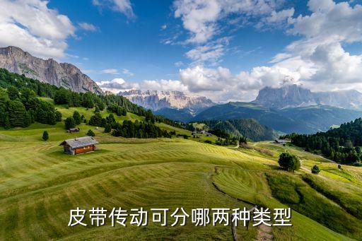 皮帶傳動(dòng)可分哪兩種類型