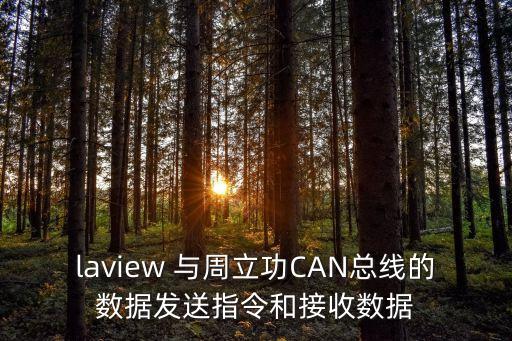 laview 與周立功CAN總線的數(shù)據(jù)發(fā)送指令和接收數(shù)據(jù)