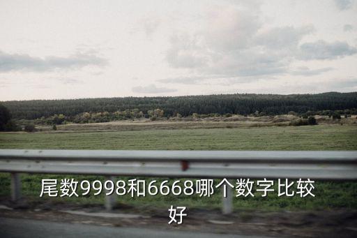 尾數(shù)9998和6668哪個(gè)數(shù)字比較好