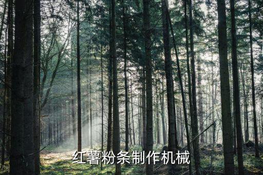 紅薯粉條機(jī)設(shè)備，做紅薯粉要幾種機(jī)器