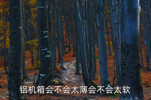 鋁機箱會不會太薄會不會太軟
