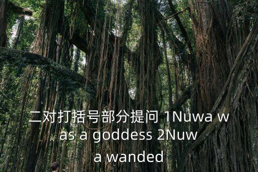 nuwa，Nuwa 什么意思