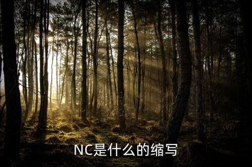 NC是什么的縮寫(xiě)
