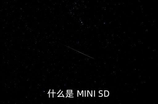 minisd卡，什么是MINISD卡