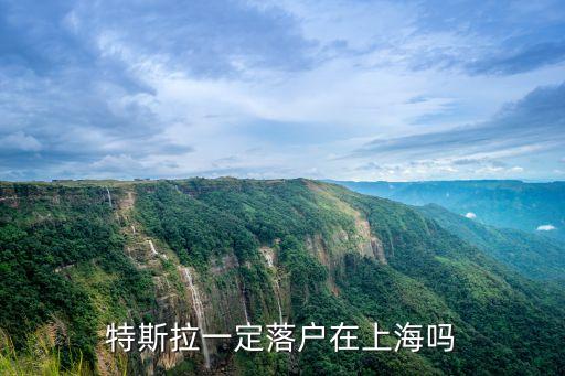上海特斯拉，特斯拉一定落戶(hù)在上海嗎