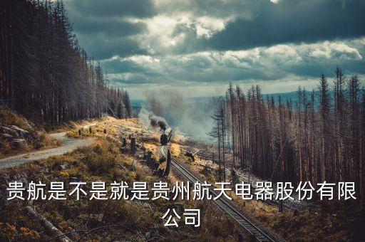 貴航是不是就是貴州航天電器股份有限公司