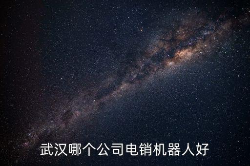 武漢哪個公司電銷機(jī)器人好