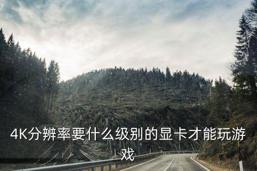 4K分辨率要什么級別的顯卡才能玩游戲