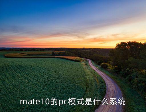 mate10的pc模式是什么系統(tǒng)