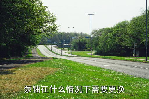 泵軸，泵軸在什么情況下需要更換