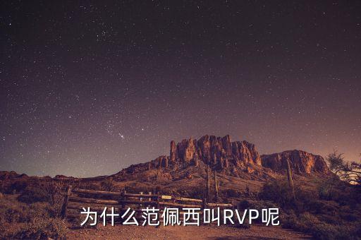 為什么范佩西叫RVP呢