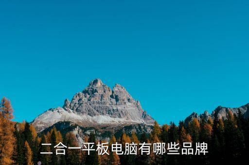 二合一平板電腦有哪些品牌