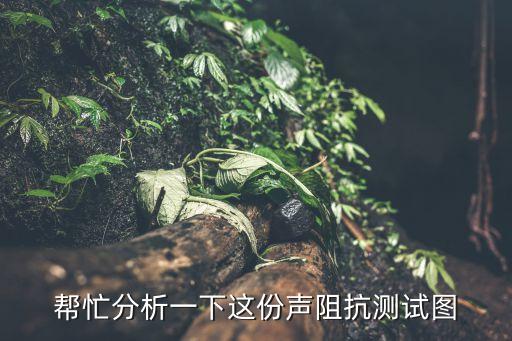 幫忙分析一下這份聲阻抗測(cè)試圖