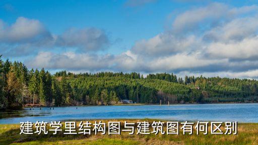 建筑學里結(jié)構(gòu)圖與建筑圖有何區(qū)別