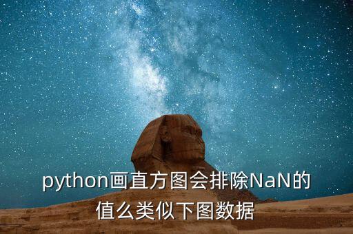 dropna，python畫(huà)直方圖會(huì)排除NaN的值么類(lèi)似下圖數(shù)據(jù)