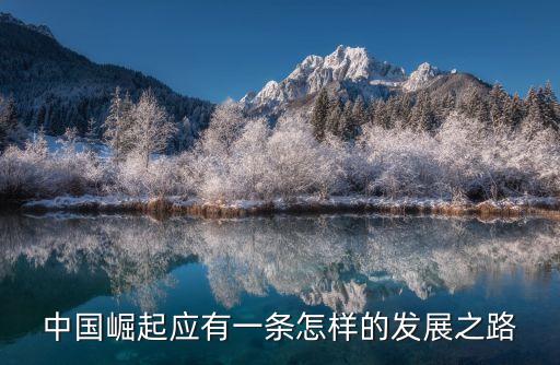 中國(guó)崛起應(yīng)有一條怎樣的發(fā)展之路