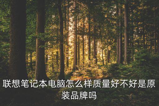 聯(lián)想筆記本電腦怎么樣質(zhì)量好不好是原裝品牌嗎