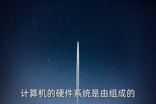 計(jì)算機(jī)的硬件系統(tǒng)是由組成的
