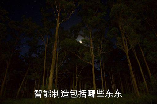 智能制造包括哪些東東