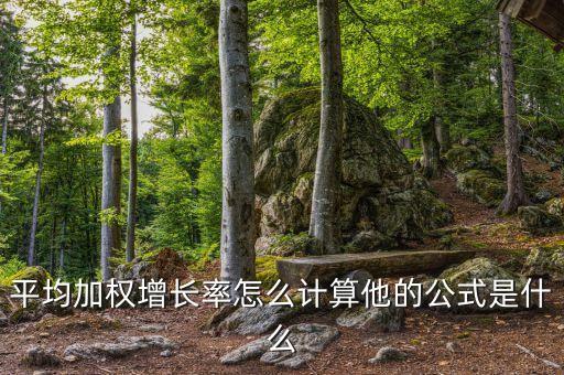 平均加權(quán)增長率怎么計算他的公式是什么