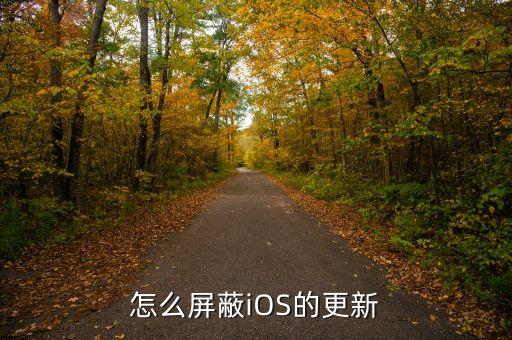 怎么屏蔽iOS的更新