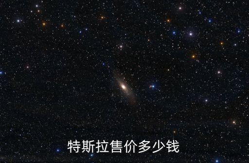 特斯拉售價(jià)多少錢