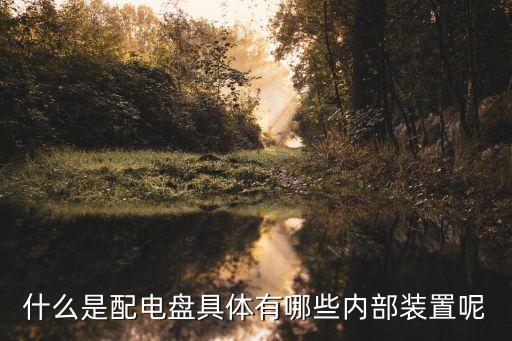 配電盤，什么是配電盤一直很少聽到這個(gè)詞語(yǔ)它與配電柜有什么區(qū)別