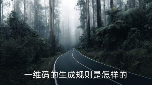 一維碼的生成規(guī)則是怎樣的