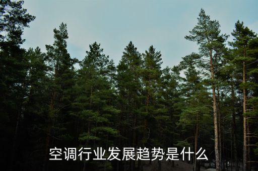 空調(diào)行業(yè)發(fā)展趨勢是什么